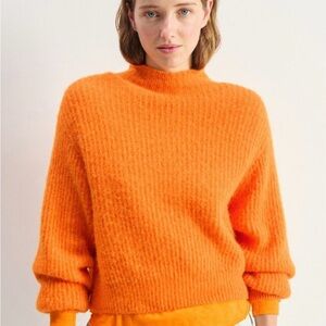 American Vintage Vibrant Orange Jumper Sweater